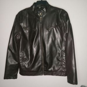 us polo association pleather jacket